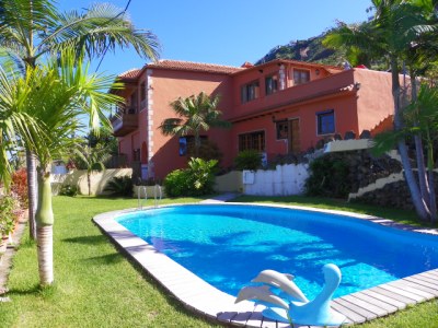 Obstfinca Teneriffa mit 5 Fincawohnungen, Puerto de la Cruz.
