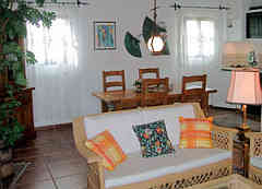 Wohnzimmer casa La Palma 